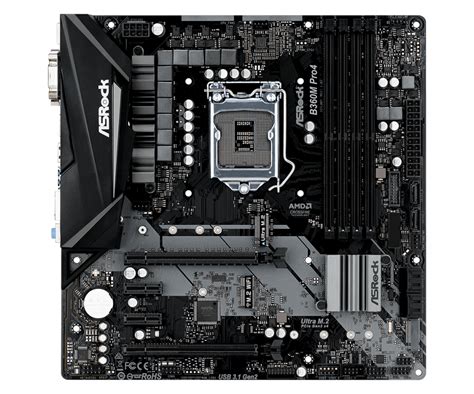 ASRock B360M Pro4 motherboard for PC Gaming by ASRock.